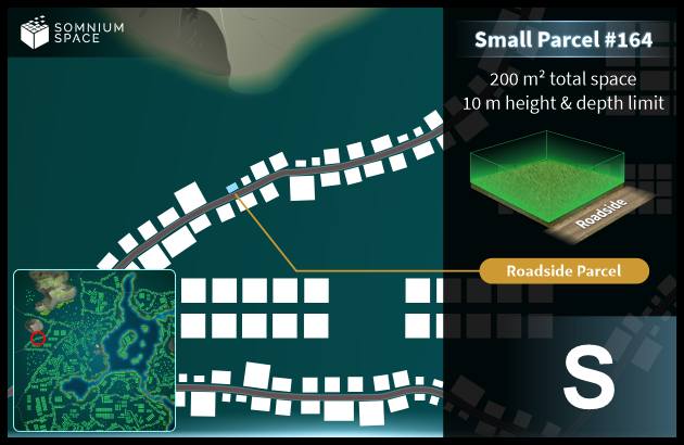 Small #164 (S) parcel in Somnium Space