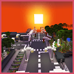 Cover Image of ダウンロード Modern village. Map for Minecraft 1.0.0 APK