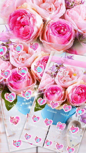 Pink Rose Love Theme