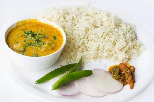 Kadhi Pakora Chawal