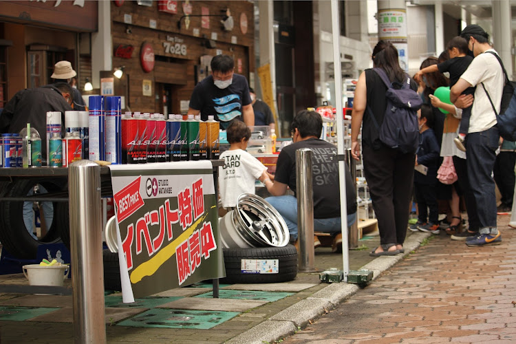 ワゴンRの旧車イベント・帯広ホコテン・over50c・北海道十勝・昼活写真に関するカスタム事例の投稿画像7枚目