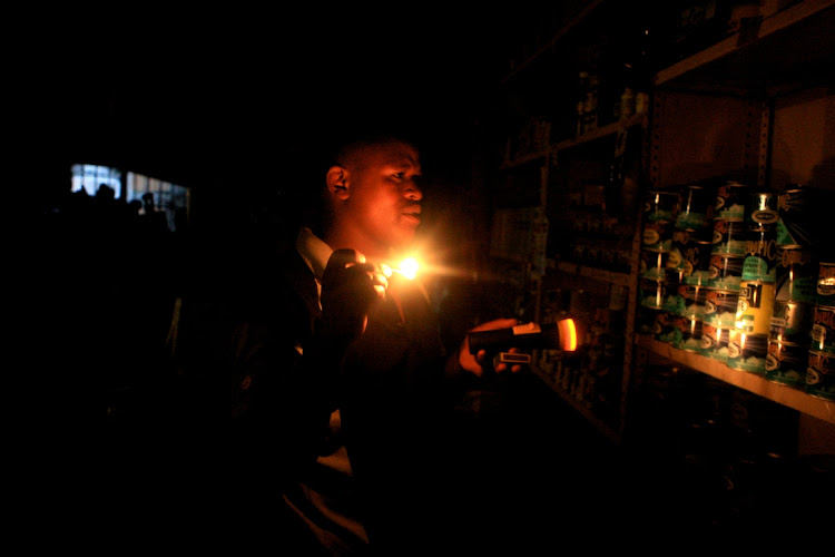 Small business owners have been hard hit by this week's rolling blackouts. Picture: LEBOHANG MASHILOANE