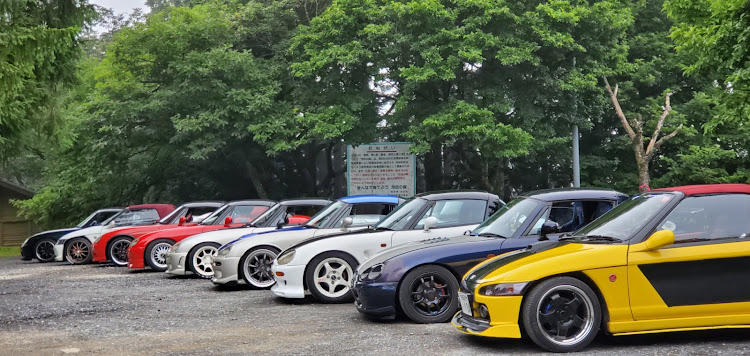 カプチーノのいつメン集合・繋がれお尻にドンっ・キリッ顔・繋がれお目目にドンっ！に関するカスタム事例の投稿画像7枚目