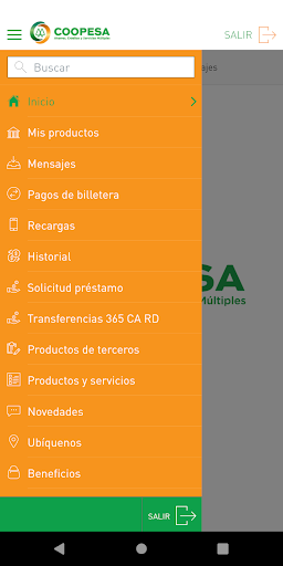 Screenshot COOPESA