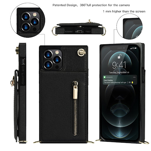 Title 20, XR Zipper Crossbody Phone Case Mobile Protectiv...
