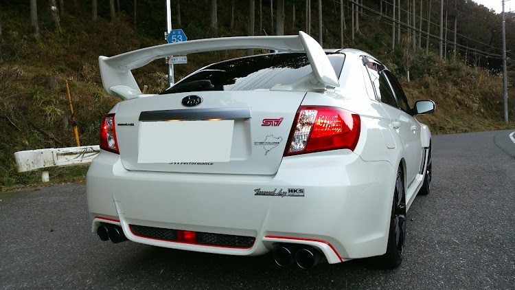 インプレッサ WRX STIのドライブ・マフラー音・HKSリーガマックスプレミアムに関するカスタム事例の投稿画像2枚目