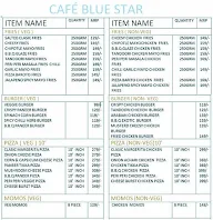 CAFE BLUE STAR menu 2