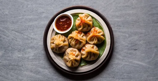 Veg Steamed Momos [8 Pieces]