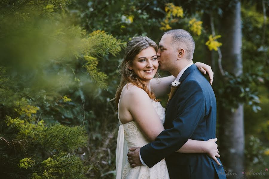 Wedding photographer Alison Cooke (alison). Photo of 27 January 2019