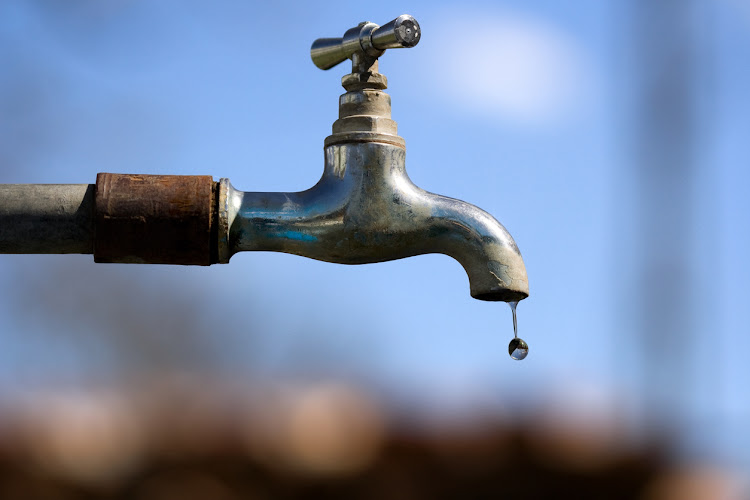 Water tankers had to be placed in some of the province's hospitals after taps ran dry. File photo.