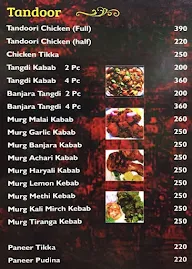 Hyderabadi Tandoor menu 1