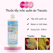 Thuốc Tẩy Trắng Quần Áo Tracatu Siêu Sạch, Thuốc Tẩy Mốc Quần Áo Cao Cấp 500Ml Tiện Dụng Fasola