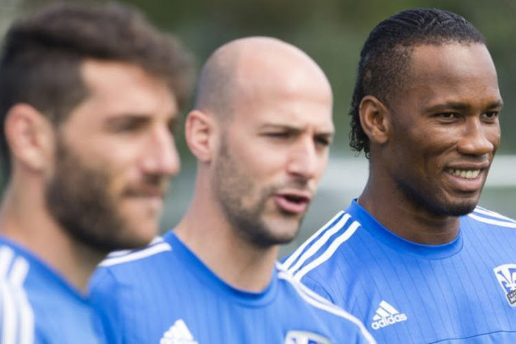 Le geste de frustration de Drogba