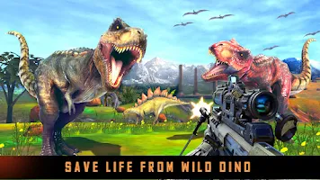 Wild Dinosaur Hunting Island Screenshot