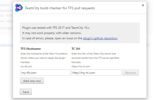 TeamCity build checker for TFS pull requests