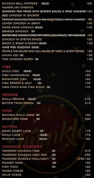 Twinkle Restaurant menu 3