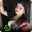 Random Video Call Indian Girl Live Prank icon