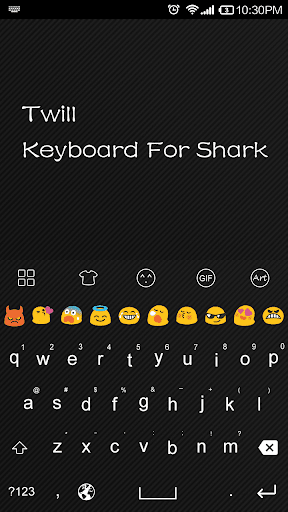 Twill Weave-Emoji Gif Keyboard