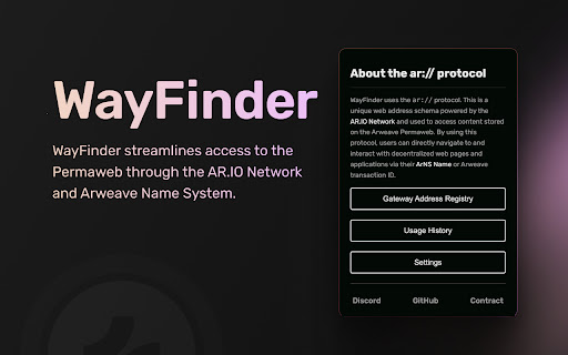 AR.IO WayFinder