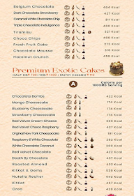 7th Heaven Cake Shop menu 3