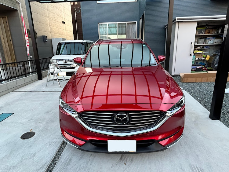 CX-8のマツダ・CX-8・ルーフレール取付・DIYに関するカスタム事例の投稿画像6枚目