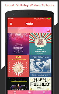 WishX : Daily Quotes & Birthday Wishes Screenshot