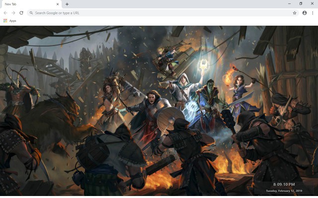 Pathfinder New Tab & Wallpapers Collection