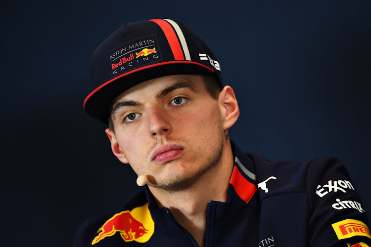 Max Verstappen of Netherlands and Red Bull Racing at the drivers' press conference on October 31 2019, ahead of the F1 Grand Prix of USA at Circuit of The Americas in Austin, Texas.