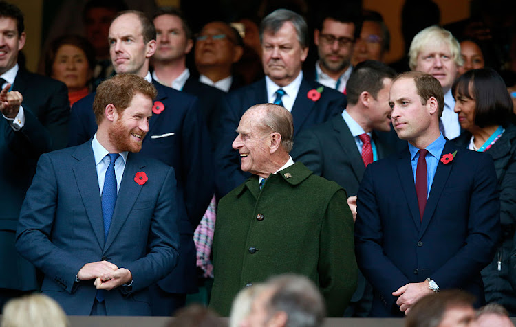 Prince Harry (left) and Prince William have both said that their late grandfather, Prince Philip, had a great sense of humour.