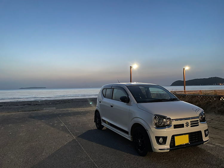 アルトワークスの今日D・油山展望台・東脊振・黄砂やばい・iPhoneクオリティに関するカスタム事例の投稿画像3枚目
