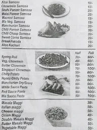 Samose Wala menu 1