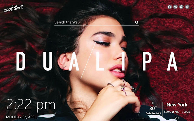 Dua Lipa HD Wallpapers Music New Tab Theme