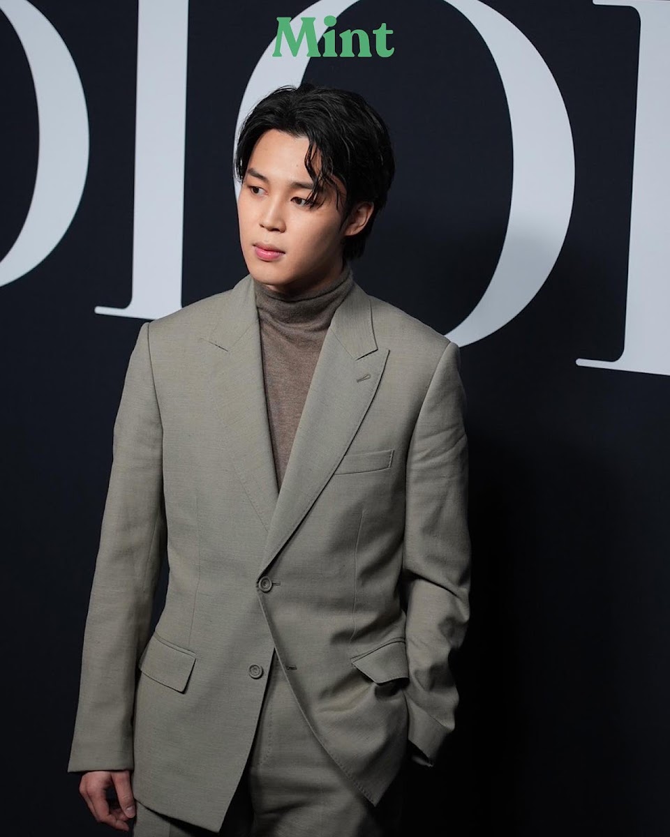 BTS' J-Hope and Jimin look drop dead gorgeous as they attend the Dior show  at the Paris Fashion Week