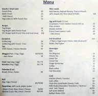 Hot Spot Cafe menu 1