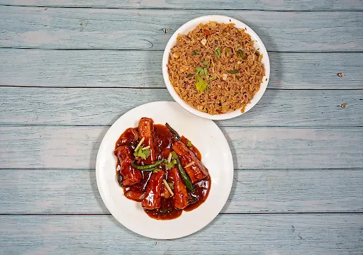 Veg Fried Rice Combo