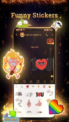 Fire Messenger for SMS - Default SMS&Phone handlerのおすすめ画像5