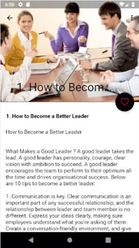 Characteristics of a Good leader(Learn Leadership)