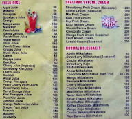 100 Berries Fast Food menu 3