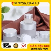 Hũ Hộp Chiết Mỹ Phẩm Siêu Rẻ Hũ Hộp Chiết Mỹ Phẩm Thủy Tinh Mờ 5G, 10G, 15G, 20G, 30G, 50G Đựng Kem Face