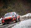 Thierry Neuville beperkt schade na verkeerde bandenkeuze en behoudt plek in top 5 in Monte Carlo