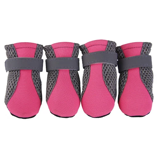 Pet Dog Shoes Puppy Outdoor Soft Bottom for Cat Rain Boots Waterproof Boots Cute Dog Shoes Breathable Mesh Pet Shoes