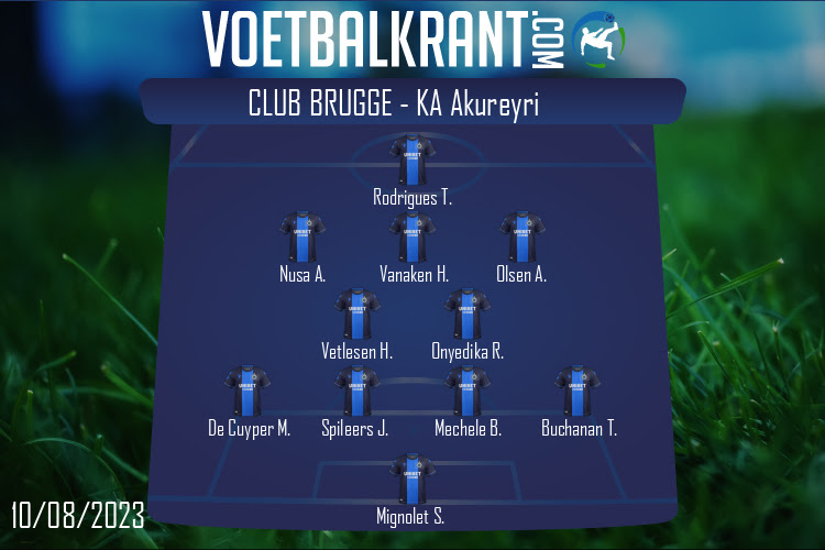 Club Brugge (Club Brugge - KA Akureyri)