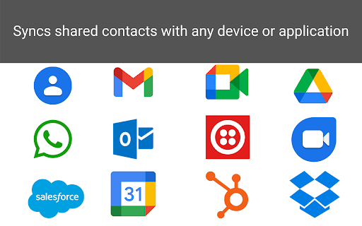 Share Google Contacts with Shared Contacts®