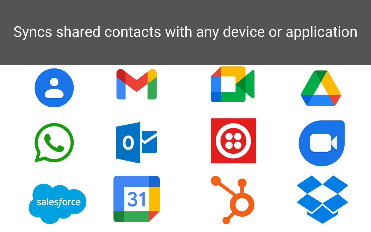 Share Google Contacts with Shared Contacts® Preview image 6