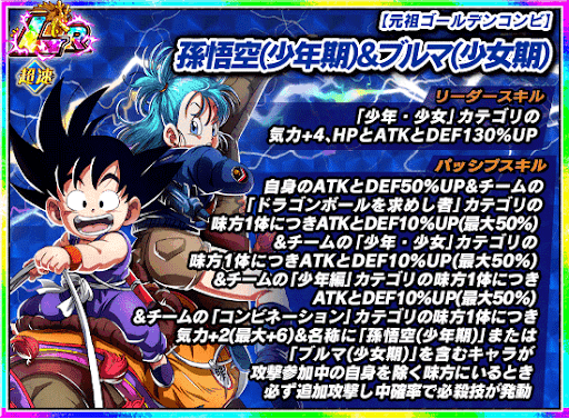 孫悟空(少年期)&amp;ブルマ(少女期)