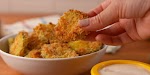 Oven Fried Pickles was pinched from <a href="http://www.delish.com/cooking/recipe-ideas/recipes/a53332/oven-fried-pickles-recipe/" target="_blank">www.delish.com.</a>