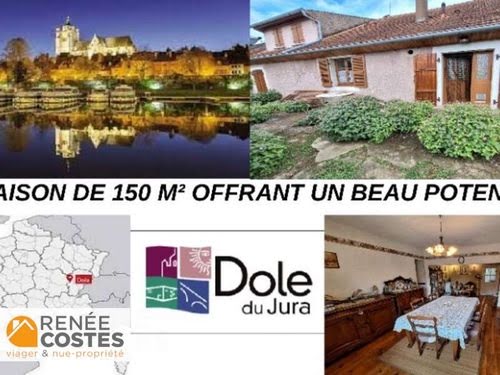 Vente viager 6 pièces 150 m² à Dole (39100), 45 200 €