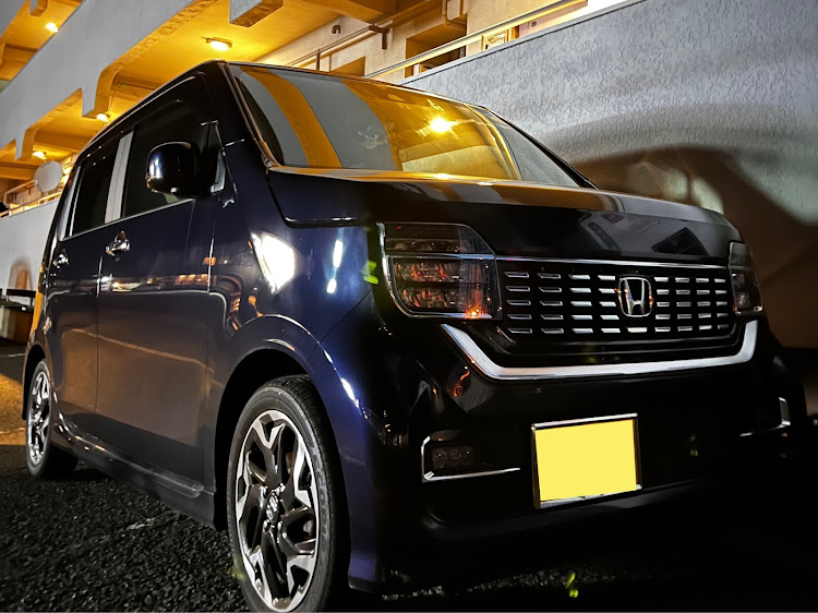 N-WGN カスタムのN-WGN・JH3、4認知度強化月間・コラボお誘いお待ちしております・ミッドナイトブルービーム・メタリックに関するカスタム事例の投稿画像2枚目