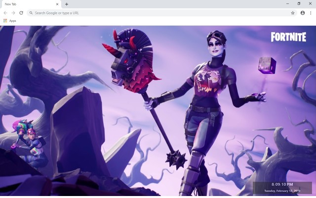 Fortnite HD New Tab & Wallpapers Collection