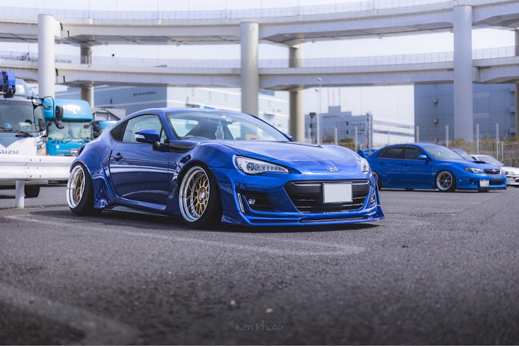 BRZのオフ会・大黒PA・AIMGAIN WIDBODY・AIMGAINに関するカスタム事例の投稿画像1枚目